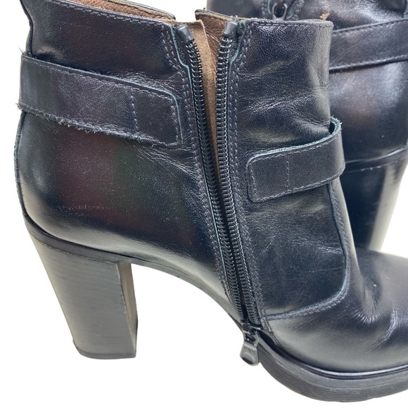 Nero Giardini High Heels Ankle‎ Boots Plateau Black Leather Womens 8.5 US 39 EU - Picture 8 of 16